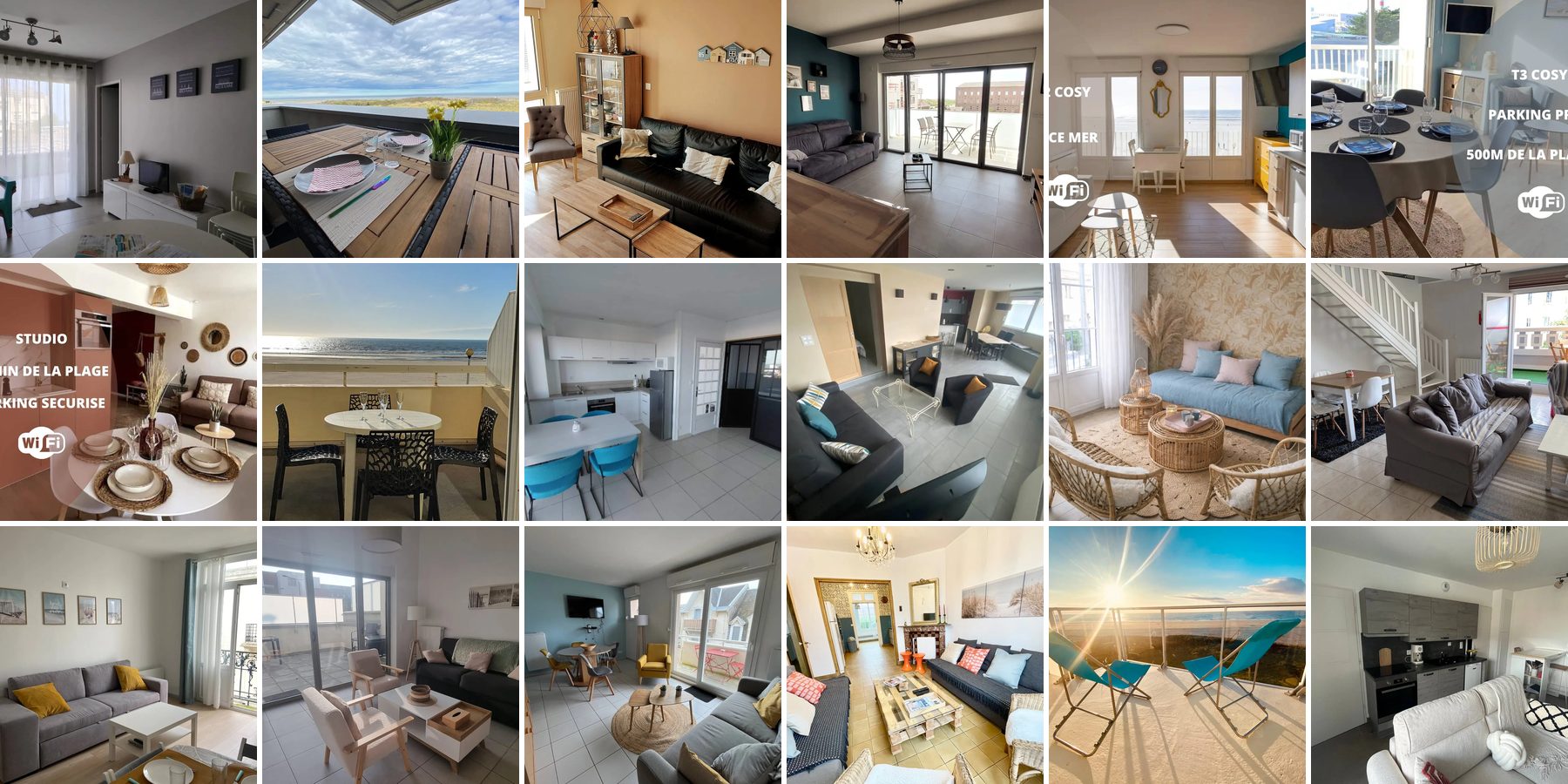 Quelques-uns de nos logements à Berck-sur-Mer