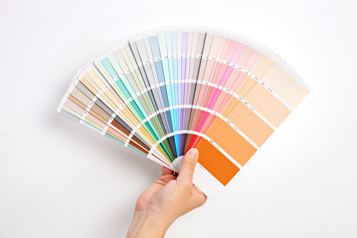 Nuancier de peinture