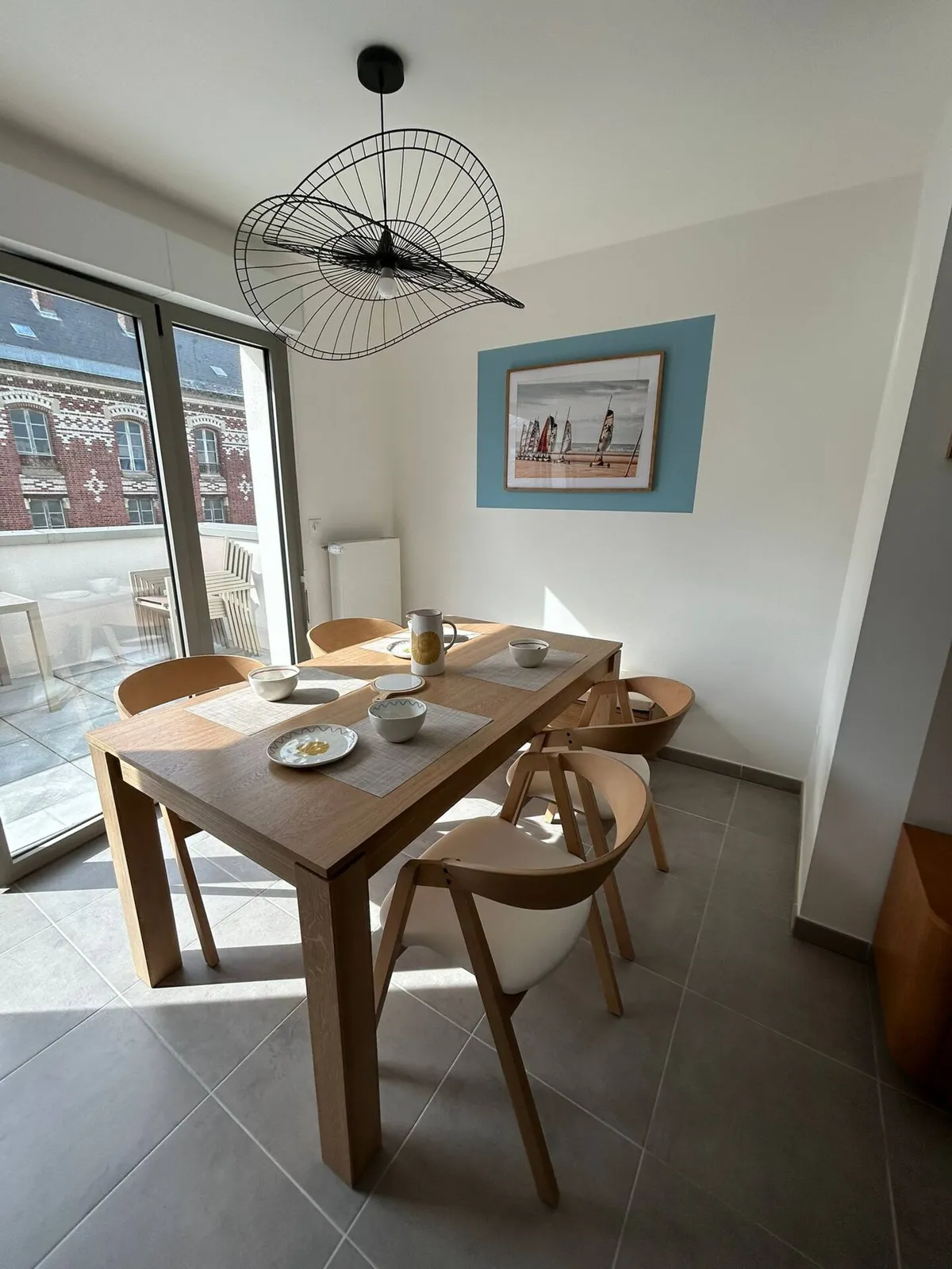 Photo 3 de T3 neuf avec balcon et parking privé – plage à 100 m