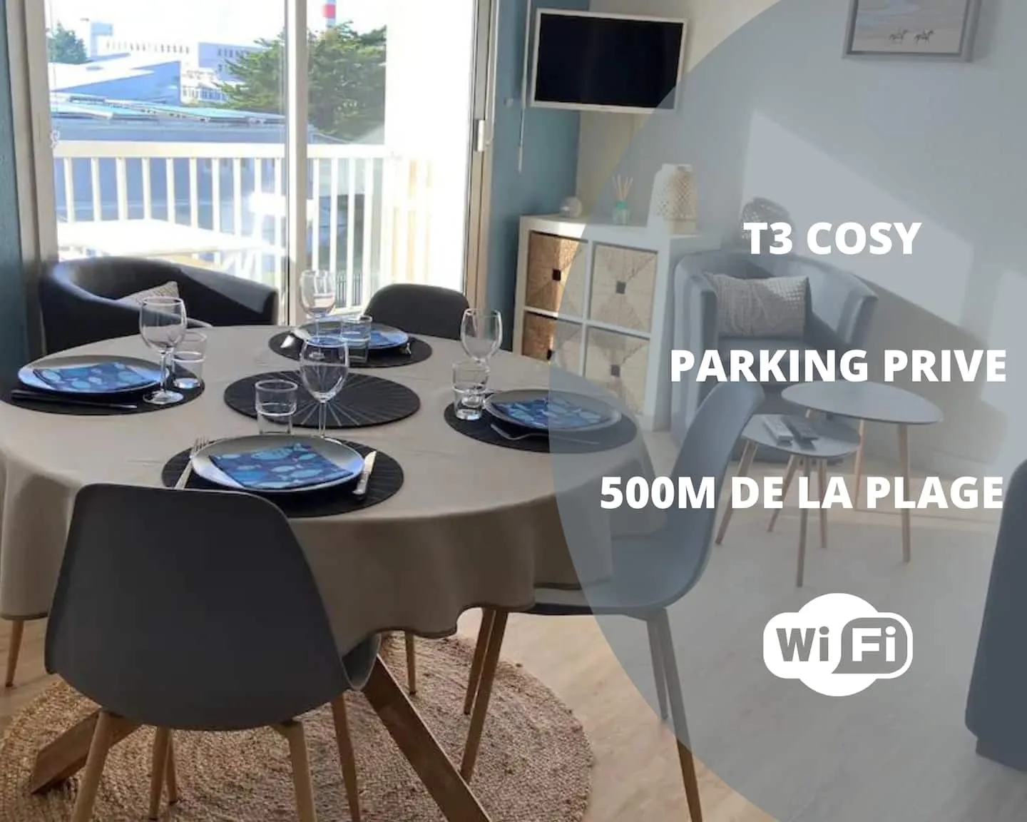 Photo 0 de T3 avec parking privé – près du phare et des phoques